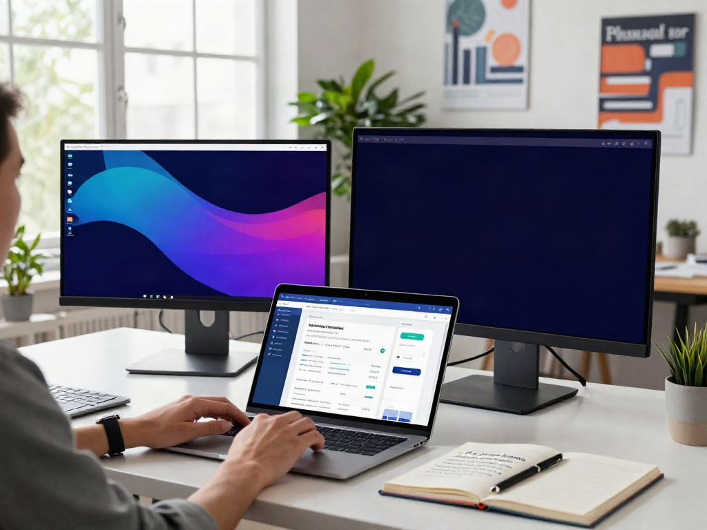 Content strategist analyzing instant indexing strategies in a modern workspace.