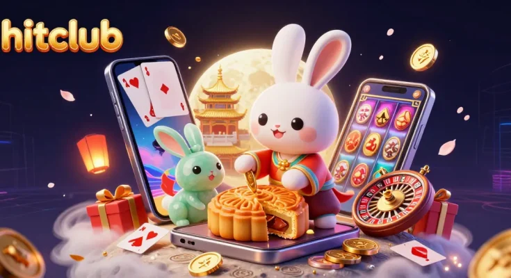 Engage with hitclub's vibrant lunar casino scene featuring mythical characters and exciting gaming elements.