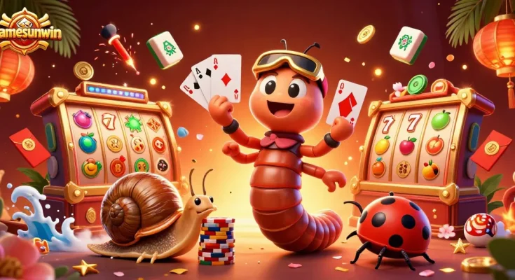 Play slots at gamesunwin with unique characters and engaging casino action!